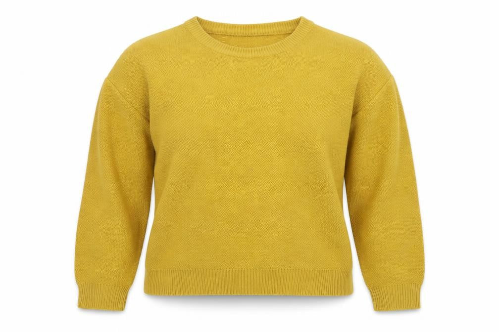 Brave Soul Womens Yellow   Pullover Jumper Size L