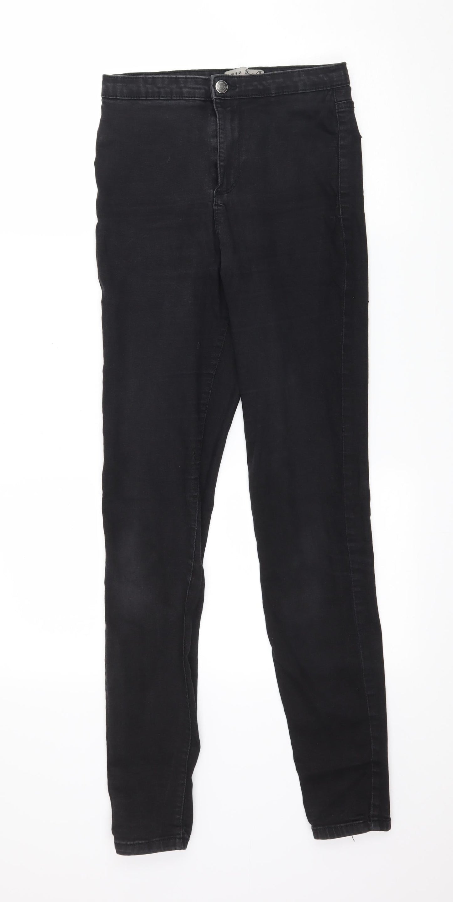 Denim & Co. Womens Black  Denim Skinny Jeans Size 12 L30 in