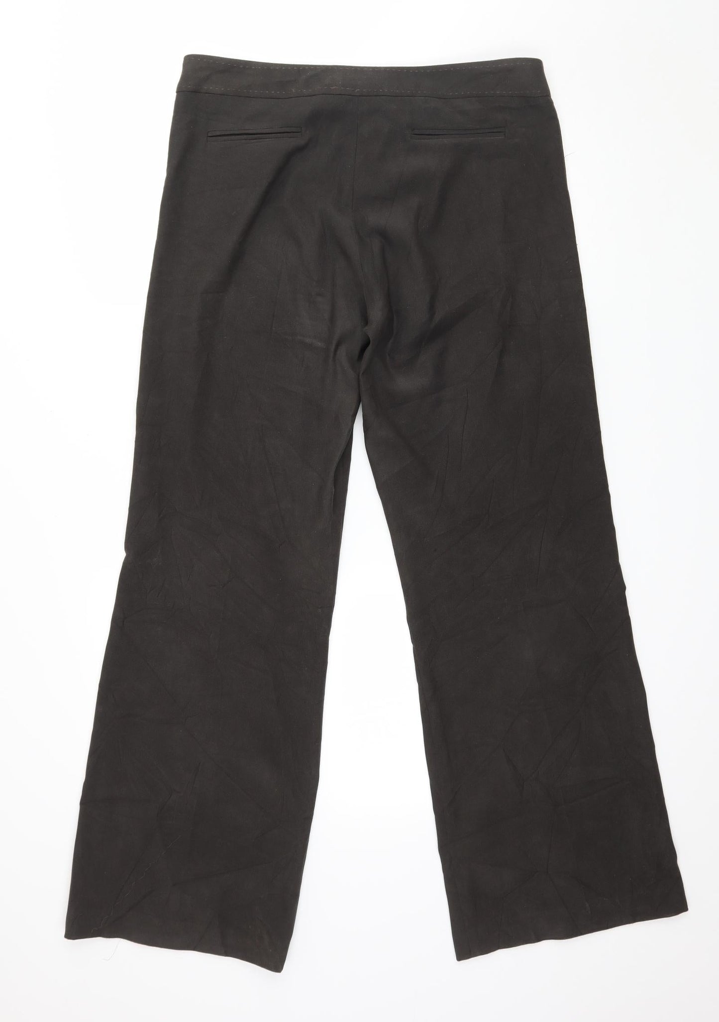 Atmosphere Womens Brown   Trousers  Size 12 L31 in