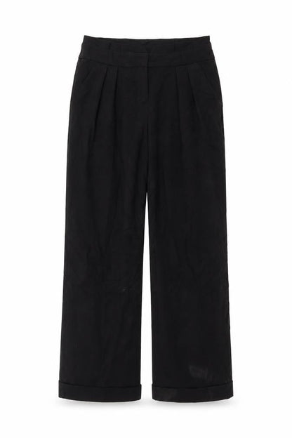 Topshop Womens Black   Trousers  Size 10 L31 in