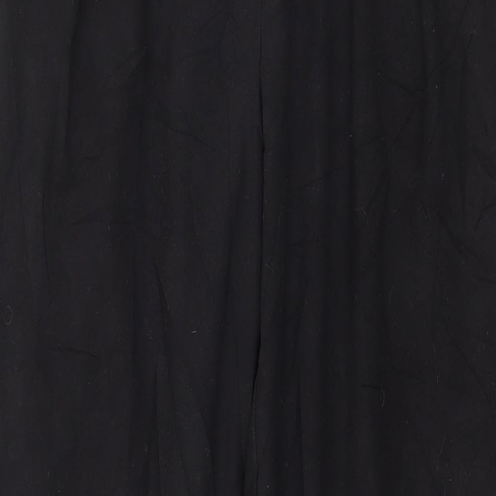 Topshop Womens Black   Trousers  Size 10 L31 in