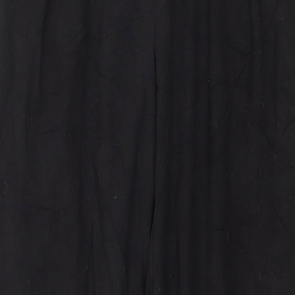 Topshop Womens Black   Trousers  Size 10 L31 in