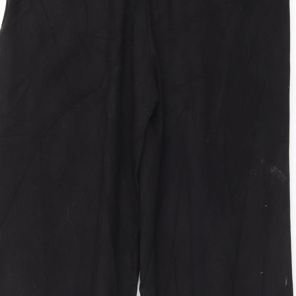 Topshop Womens Black   Trousers  Size 10 L31 in