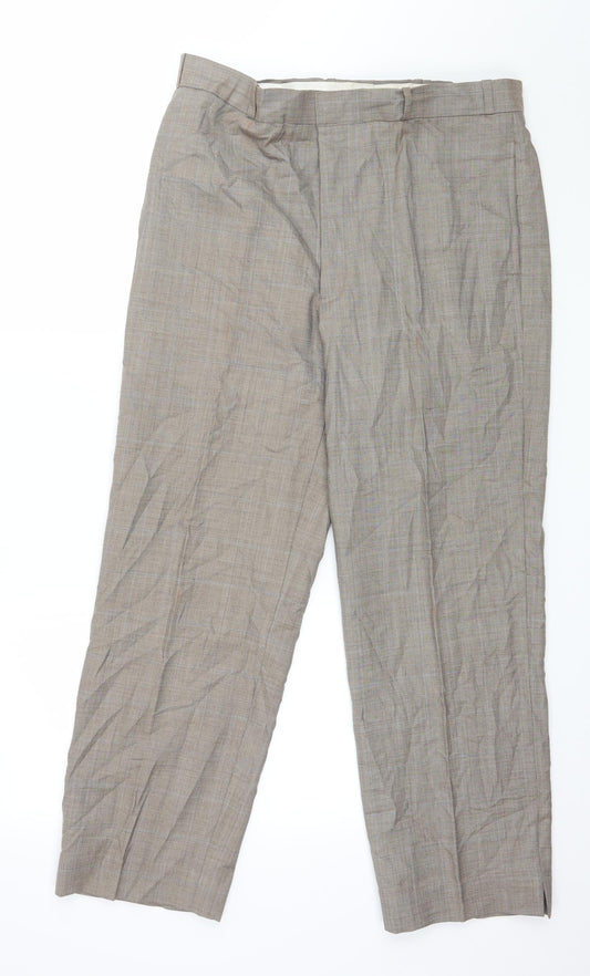 COATWALA Mens Grey   Trousers  Size 36 in L28 in