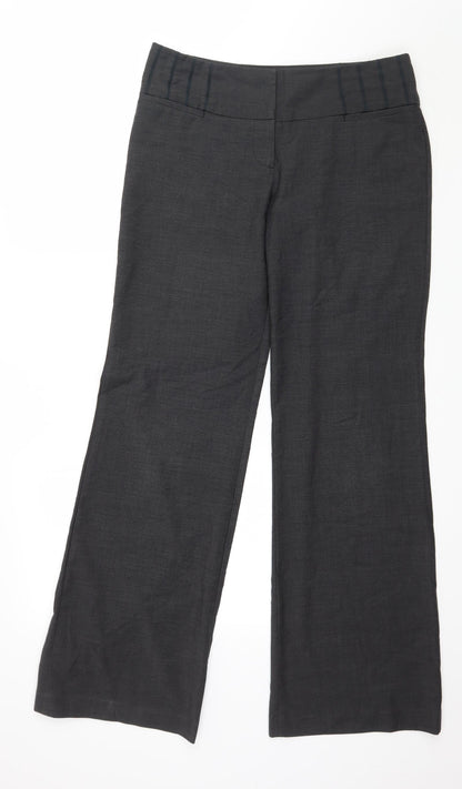 Next Womens Grey   Trousers  Size 34 in L33 in