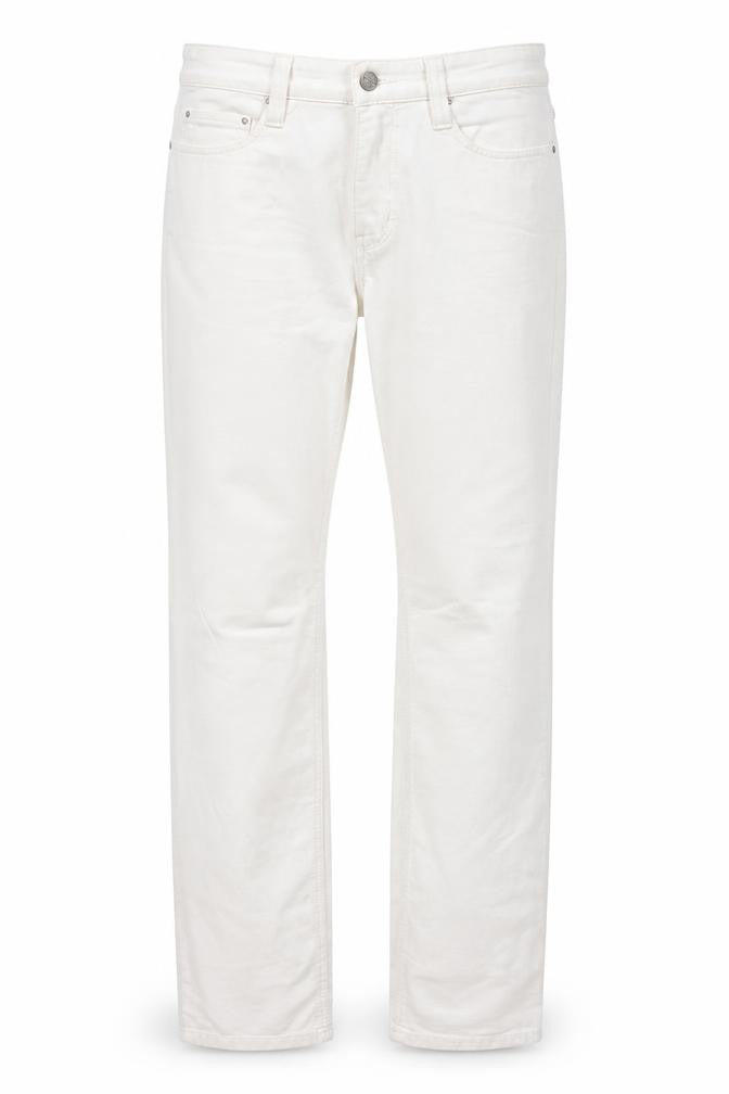 Dream Jeans Womens White  Denim Straight Jeans Size 30 in L32 in