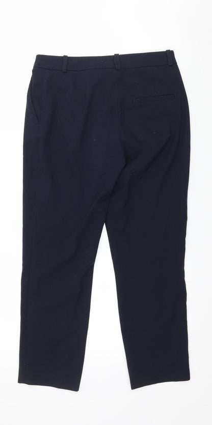 H&M Womens Blue   Trousers  Size 6 L25 in