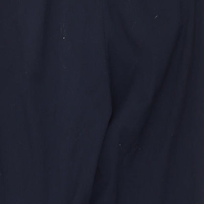 H&M Womens Blue   Trousers  Size 6 L25 in