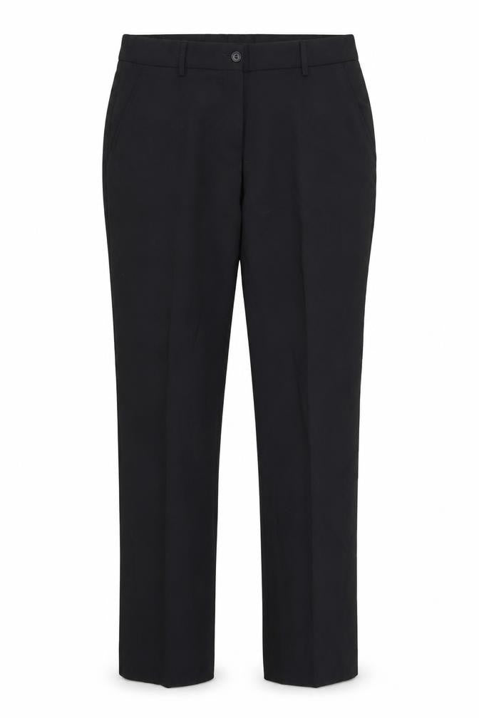 Preworn Womens Black   Trousers  Size 10 L31 in