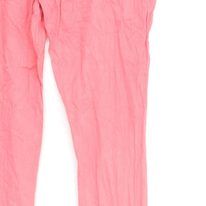 Preworn Womens Pink   Trousers  Size M L29 in