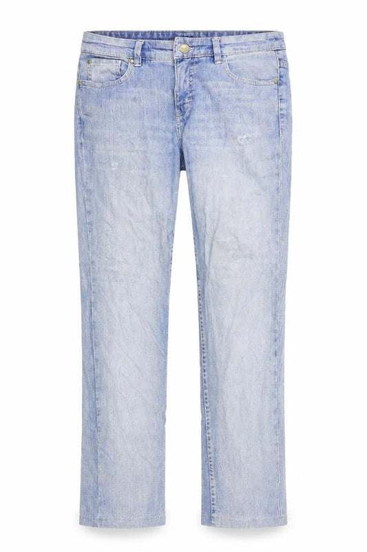 Yessica Womens Blue  Denim Straight Jeans Size 30 in L32 in