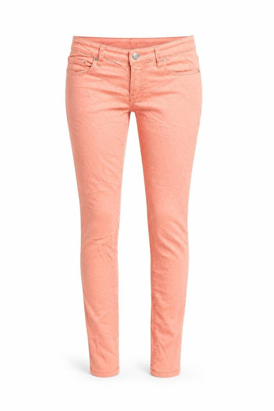 abbey denim Womens Pink  Denim Skinny Jeans Size 29 in L30 in