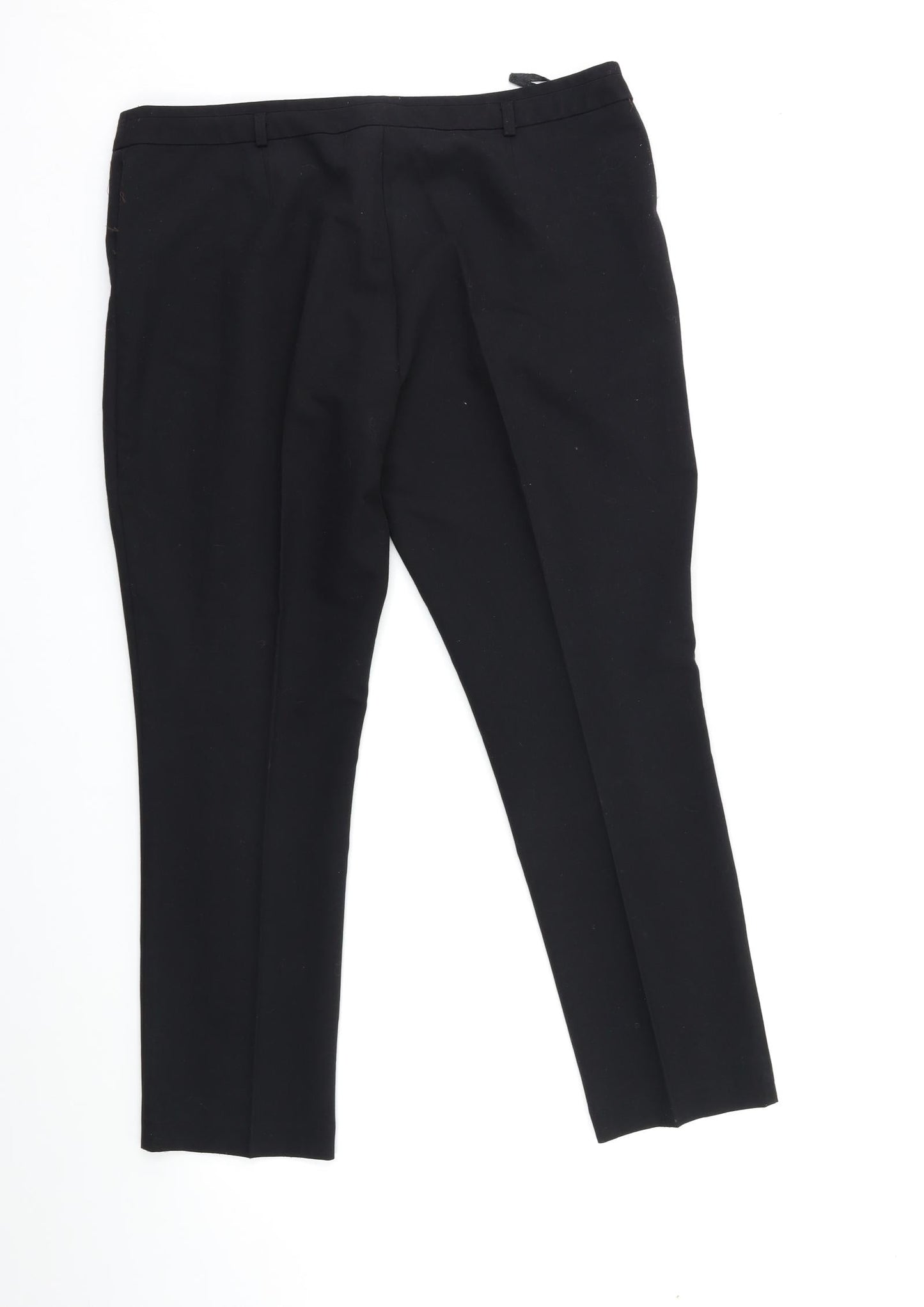 Dorothy Perkins Womens Black   Trousers  Size 14 L26 in