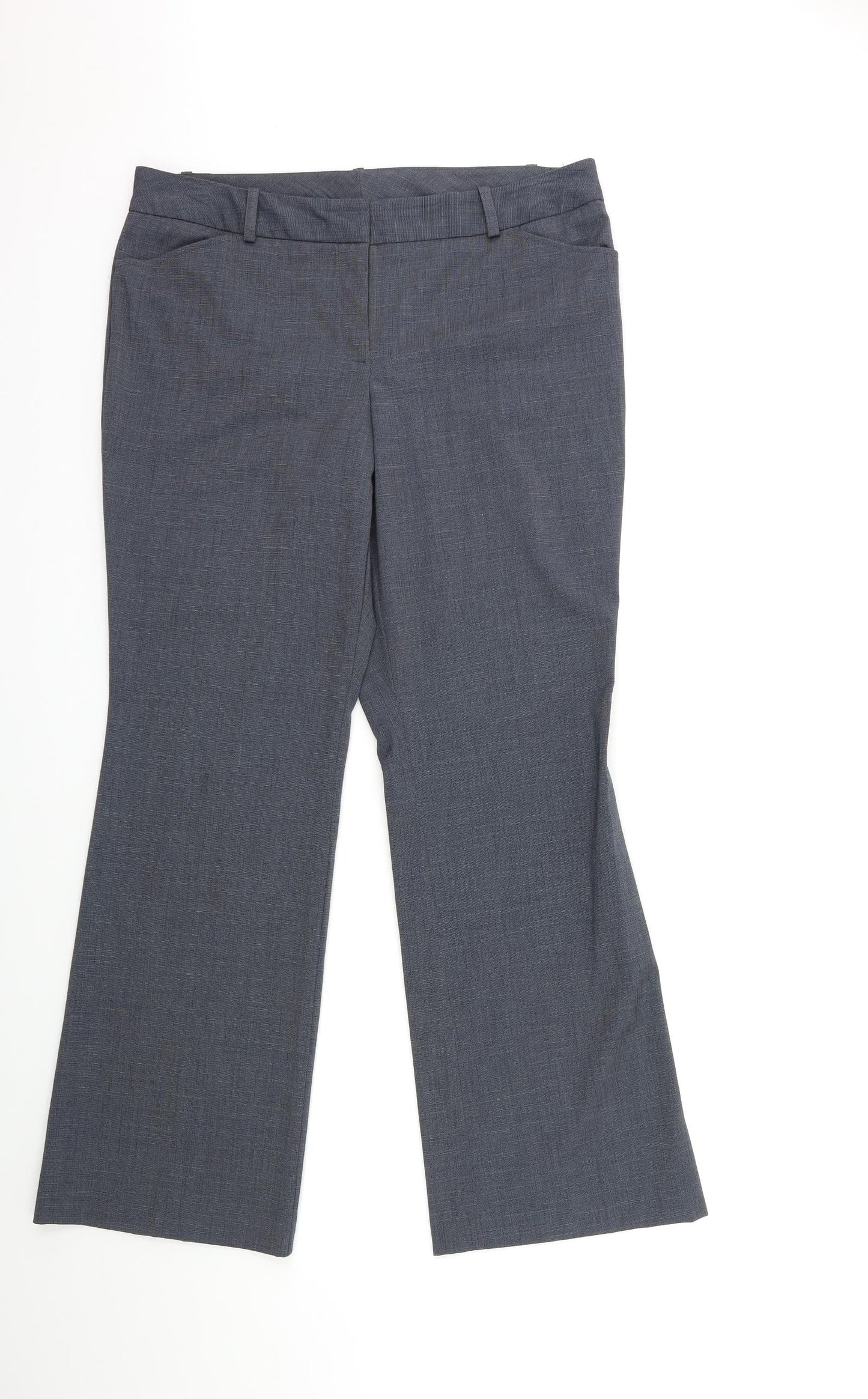 Worthington Womens Grey   Trousers  Size 12 L30 in