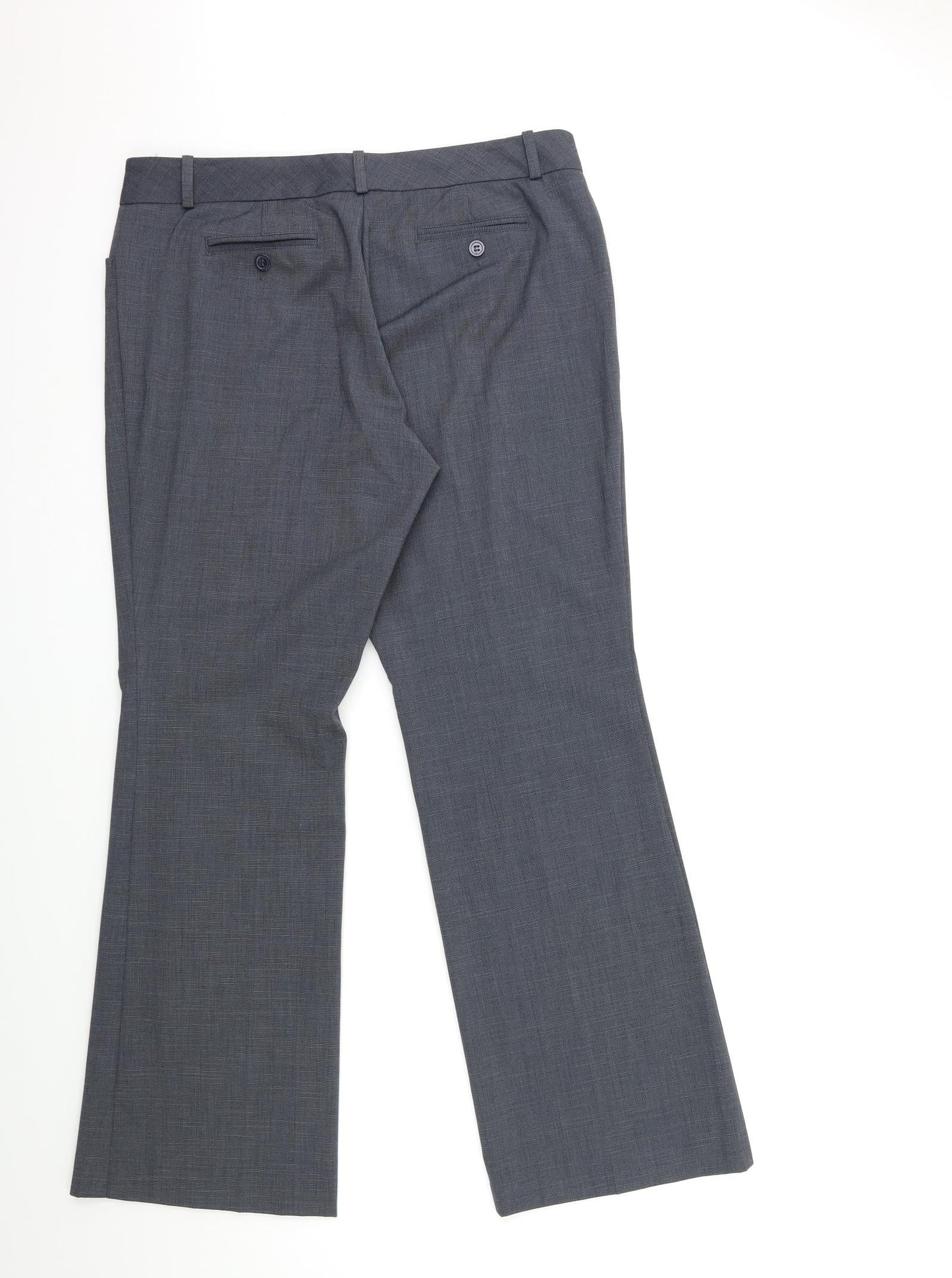 Worthington Womens Grey   Trousers  Size 12 L30 in
