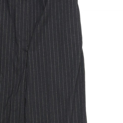 Wardrobe Womens Black Striped  Trousers  Size 14 L31 in