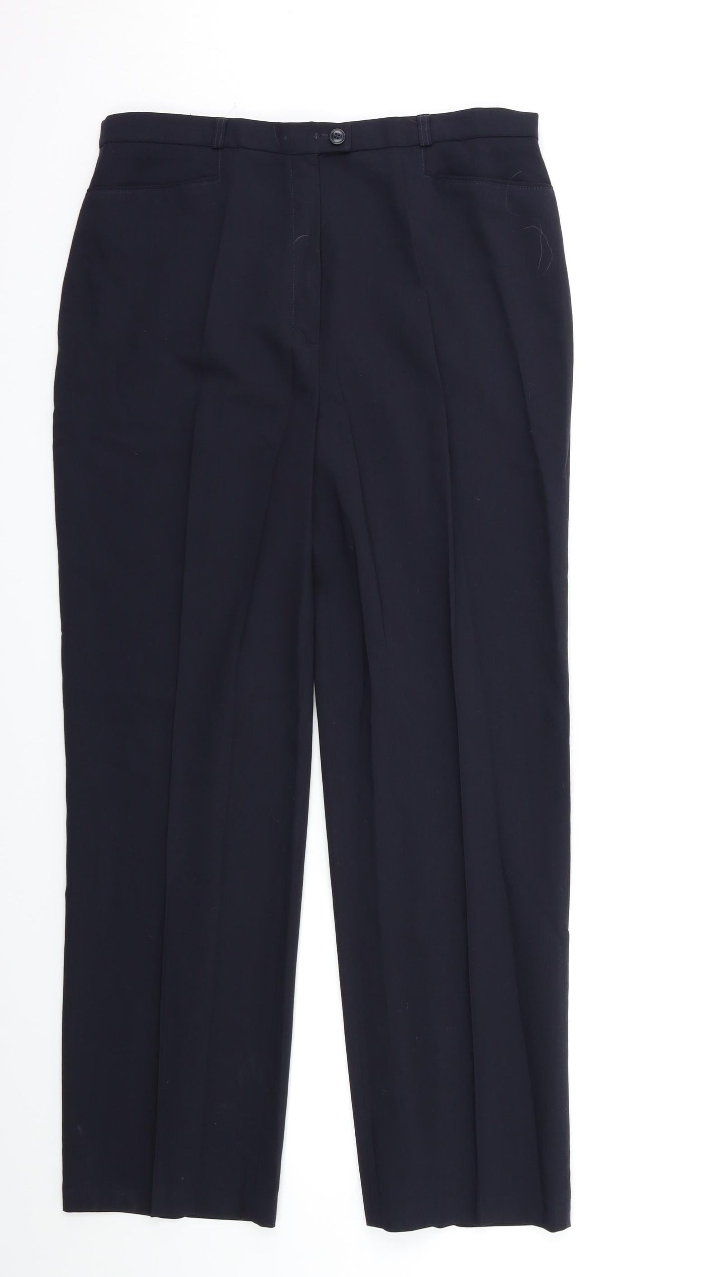 Preworn Womens Blue   Trousers  Size 10 L28 in