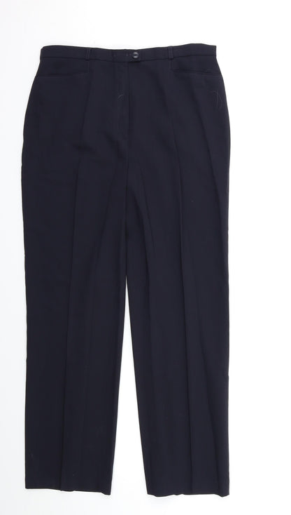 Preworn Womens Blue   Trousers  Size 10 L28 in