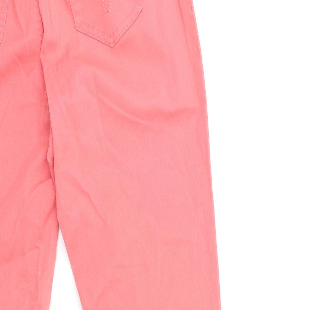 Avon Womens Pink  Denim Skinny Jeans Size 10 L30 in
