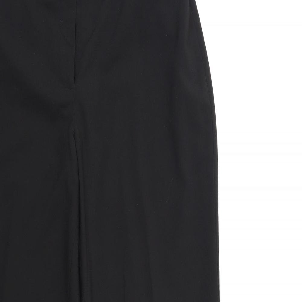 F&F Womens Black   Trousers  Size 10 L31 in