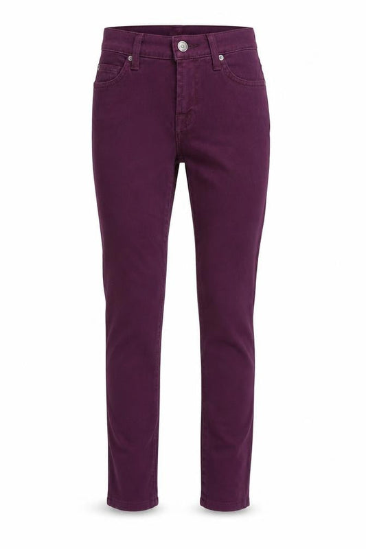 Womens Purple  Denim Skinny Jeans Size 23 in L25 in