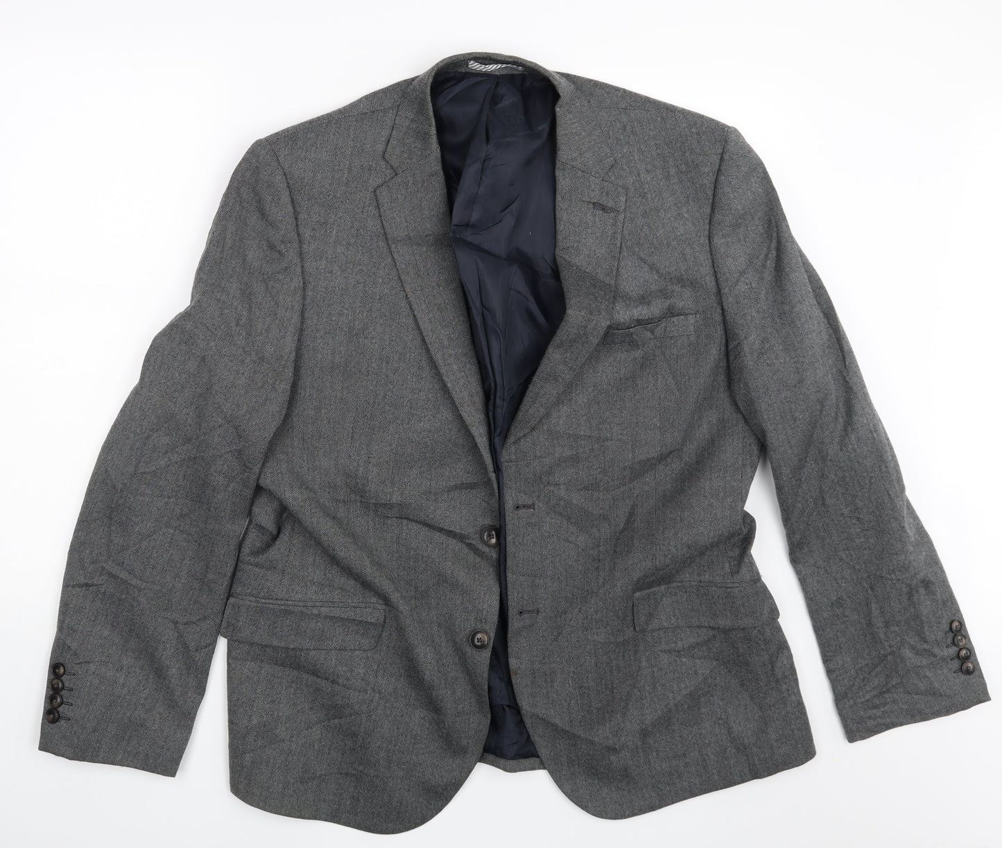 M&S Mens Grey   Jacket Suit Jacket Size M