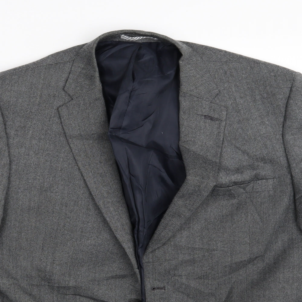 M&S Mens Grey   Jacket Suit Jacket Size M