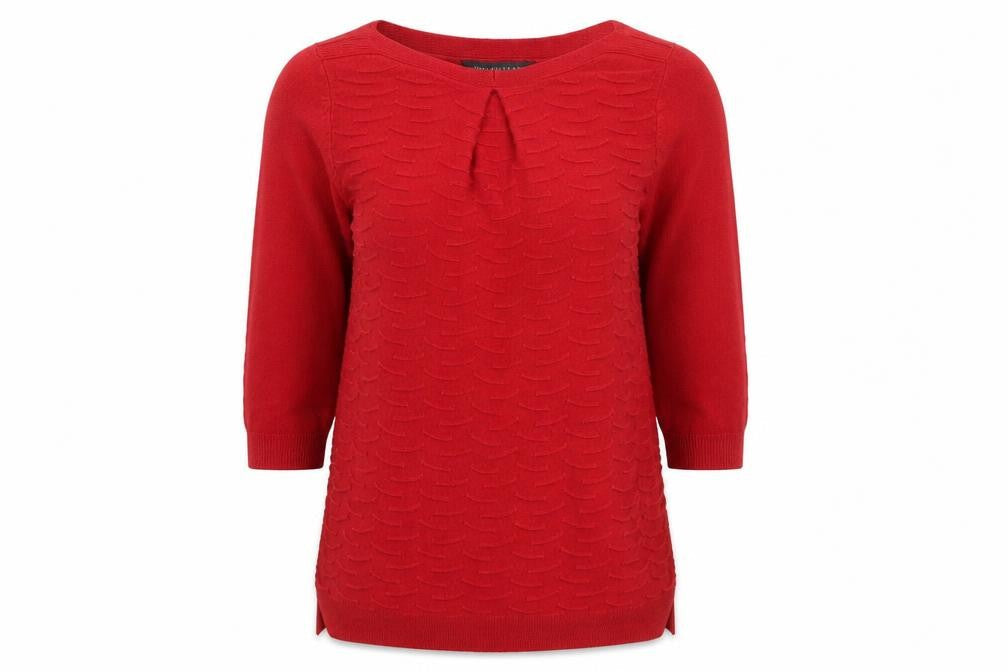 Love knitwear Womens Red   Pullover Jumper Size 12