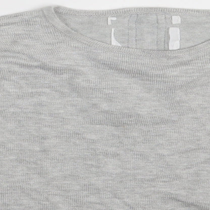 Zara Girls Grey   Pullover Sweatshirt One Size