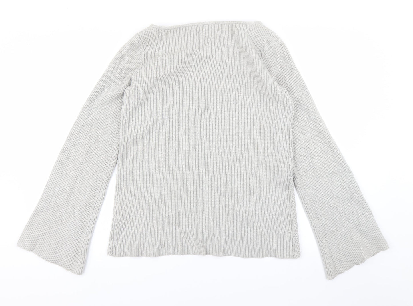 Atmosphere Womens Grey  Knit Pullover Jumper Size M