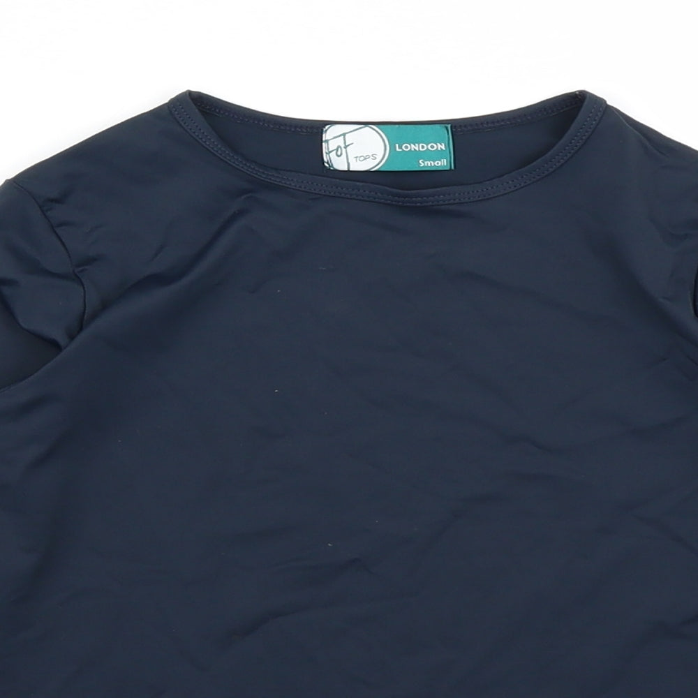 FoF Tops Boys Blue   Basic T-Shirt Size S