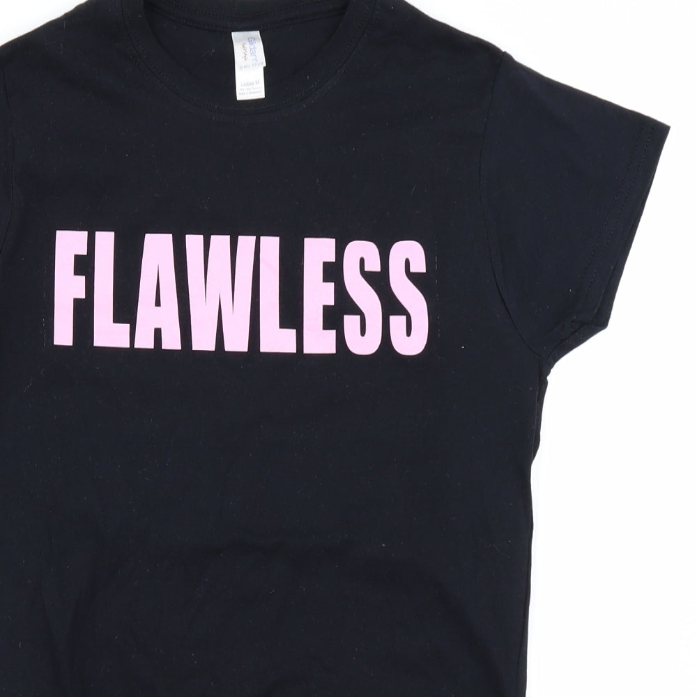 Gildan Womens Black   Basic T-Shirt Size M