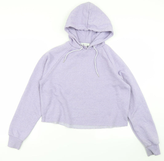 Primark Womens Purple   Pullover Hoodie Size S  - Cropped