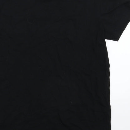 Preloved Matalan Womens Black   Basic T-Shirt Size L  - Fortnite - Label