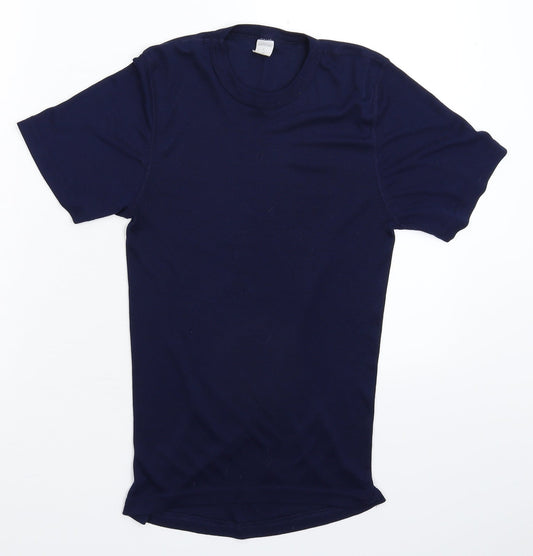 Chicca Womens Blue   Basic T-Shirt Size S