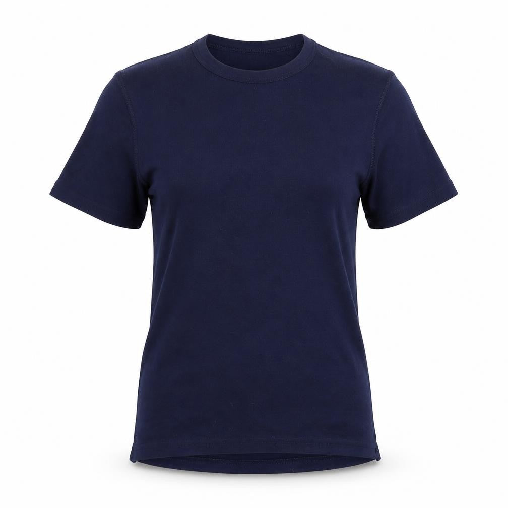 Chicca Womens Blue   Basic T-Shirt Size S