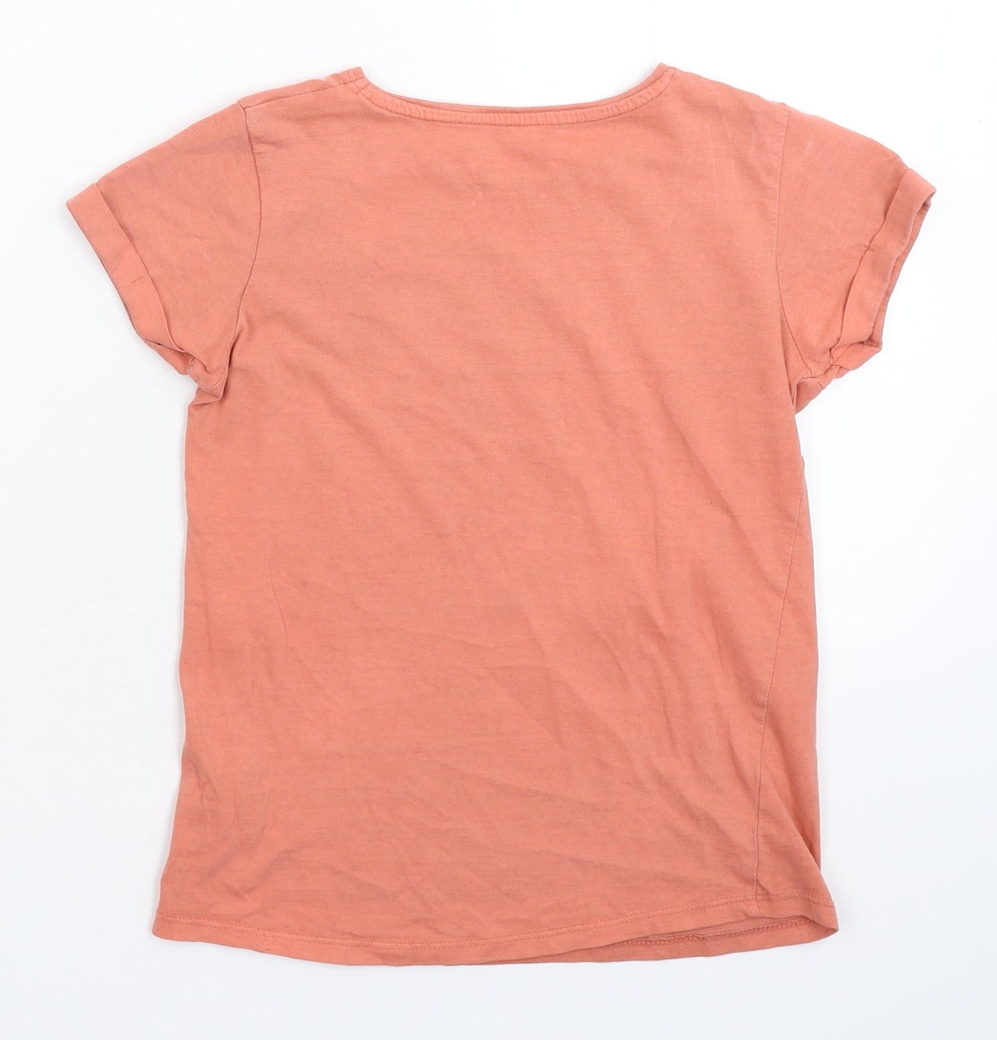 Primark Girls Beige   Basic T-Shirt Size 10-11 Years