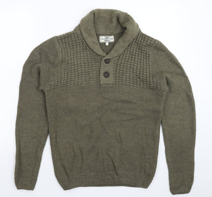 Next Womens Grey  Knit Pullover Jumper Size S