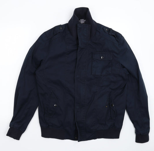 H&M Mens Blue   Jacket  Size 44