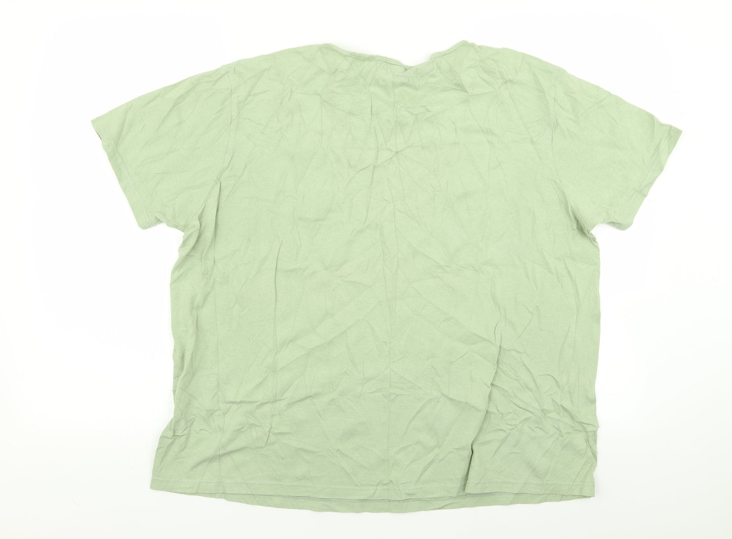 sutton Womens Green   Basic T-Shirt Size L