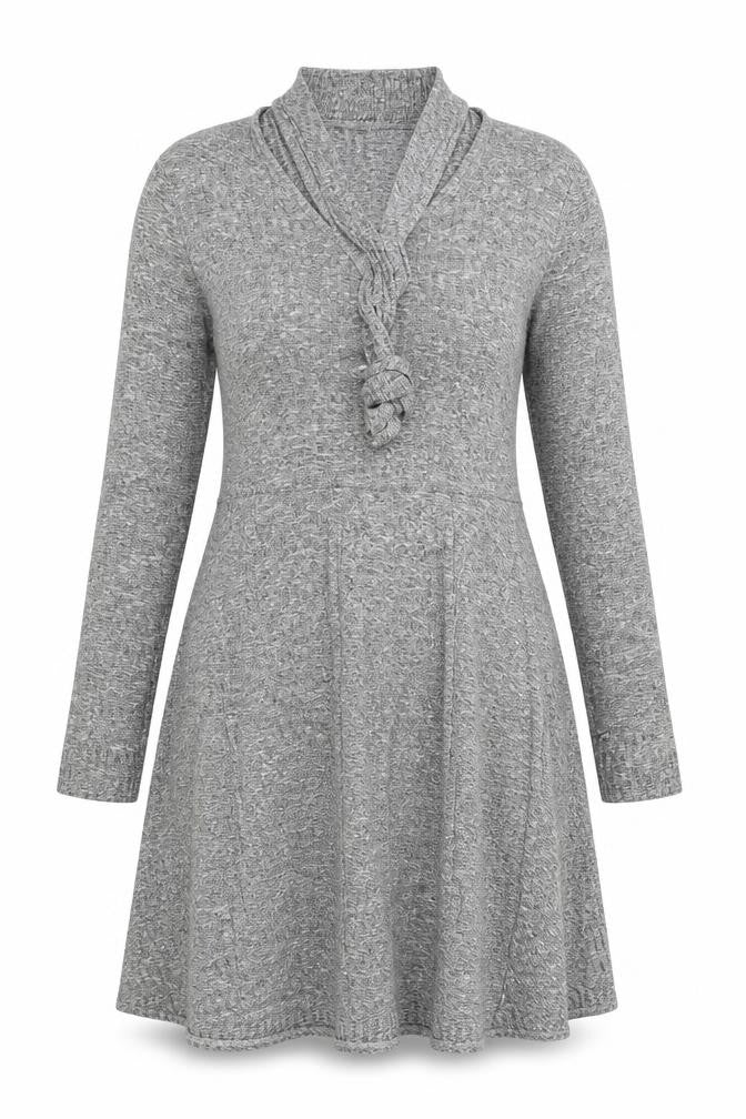 Papaya Womens Grey   Fit & Flare  Size L
