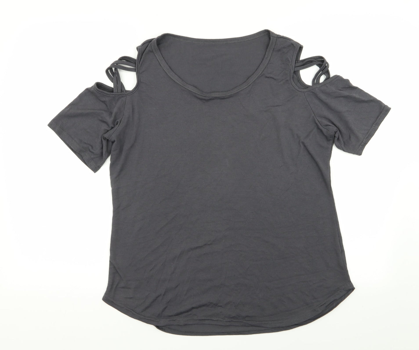Preworn Womens Grey   Basic T-Shirt Size XL