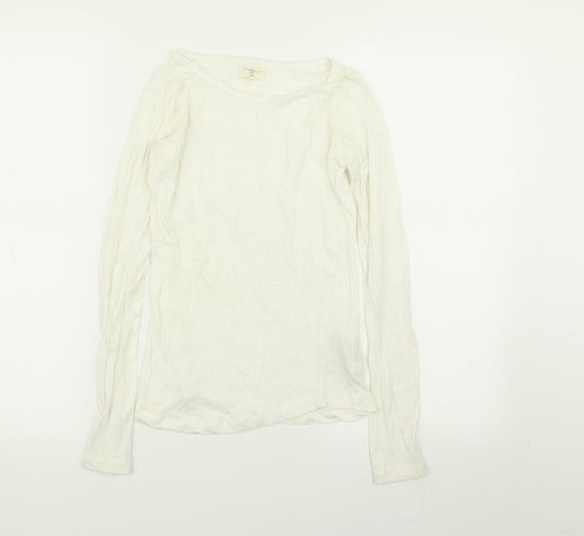 New Look Womens White   Basic T-Shirt Size 8