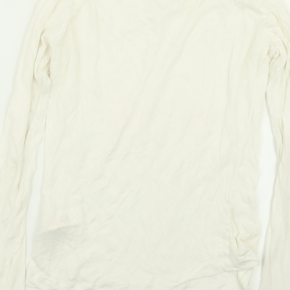 New Look Womens White   Basic T-Shirt Size 8
