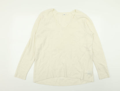 Gap Womens Beige   Pullover Jumper Size XL