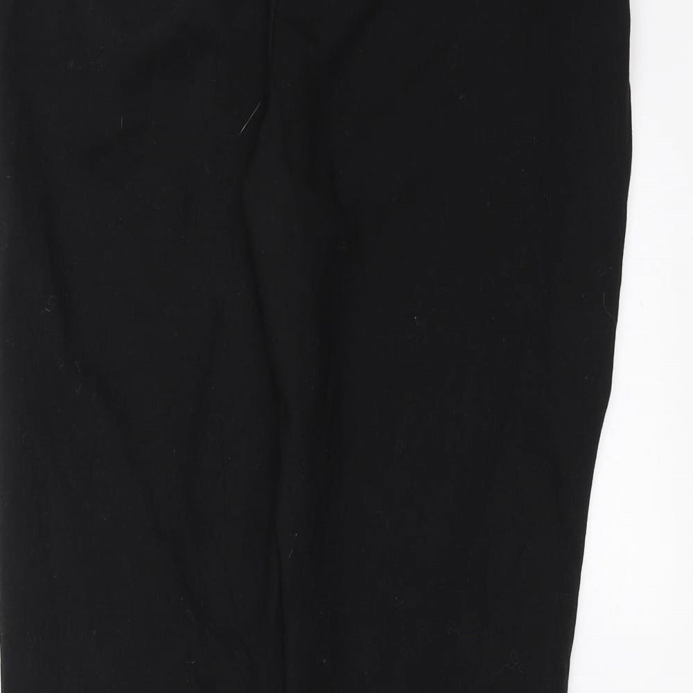 H&M Womens Black   Trousers  Size 12 L29 in