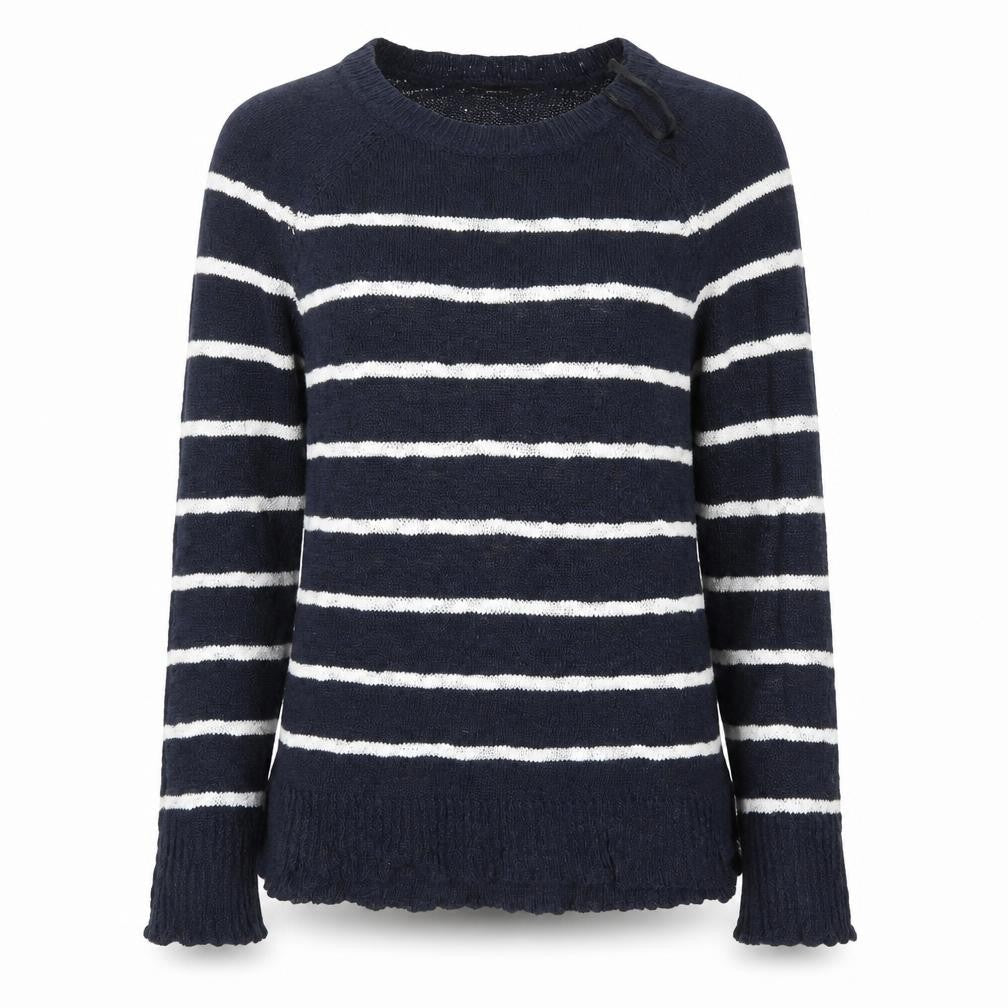 Dorothy Perkins Womens Blue Striped  Pullover Jumper Size 10