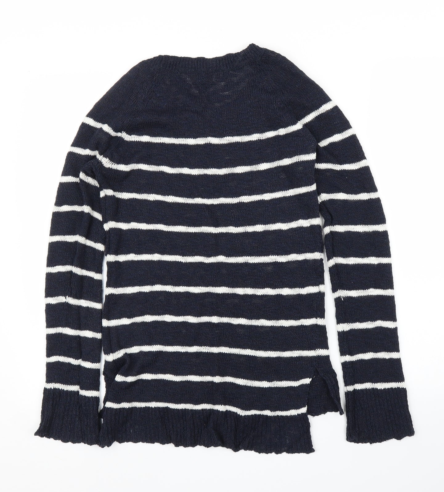 Dorothy Perkins Womens Blue Striped  Pullover Jumper Size 10