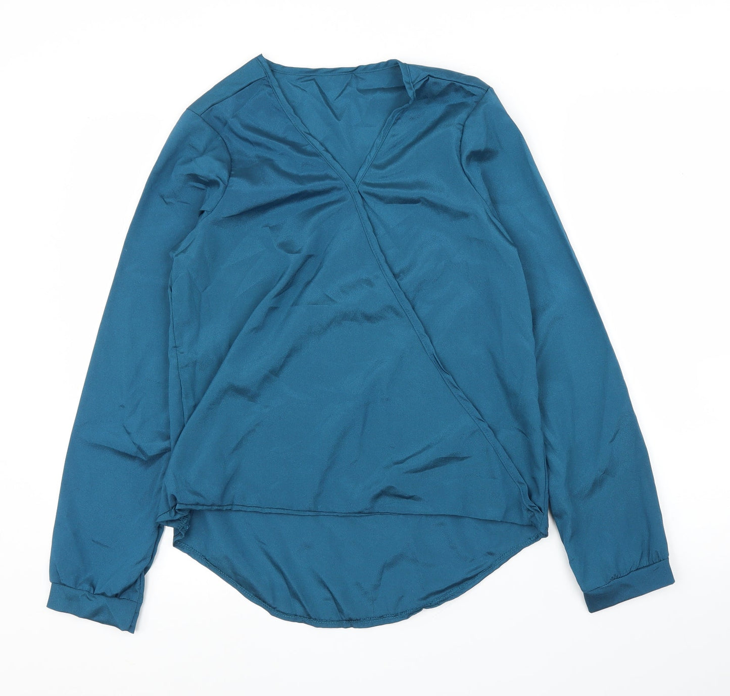 Preworn Womens Green   Basic Blouse Size M
