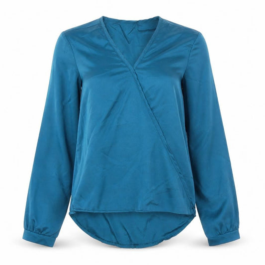 Preworn Womens Green   Basic Blouse Size M